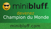 Stéphane joue au Minibluff